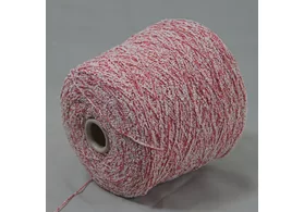 Фасонная пряжа:63% хлопок, 16% вискоза, 9% ПА, 12% полиэстер, Art: Tweeder, Millefili spa, цвет: молочно-красный, 400 м/100 гр. (6136)