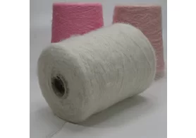 77% вспушенный меринос, 23% ПА, Art. Phil, Lanificio dell’Olivo spa, цвет: молочный, 450 м/100 гр. (6289)