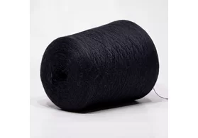 Пряжа меринос 50%,  акрил 50%, сток Италия, темно-синий с фиолетовым подтоном, 2/28 (1400 м/100 гр.) (4023)