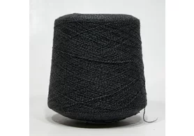 Пряжа меринос 95%,  эластан 5%, Art: Elastelle, Lana Gatto, цвет: антрацит (мулине),  2/28 (1400 м/100 гр.) (4129)