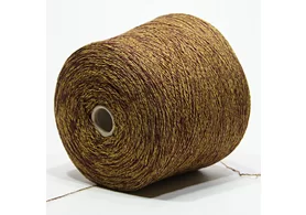 Пряжа 80% шерсть, 20% ПА, Art: Tigre, New Mill spa, бордово-горчичное мулине, 700 м/100  гр. (4297)