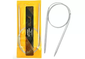 Спицы для вязания круговые Maxwell Gold, металл, Ø6,0 мм /80 см