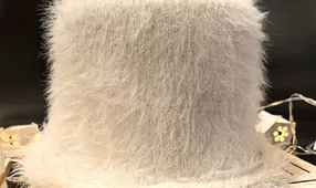 Вязаная панама