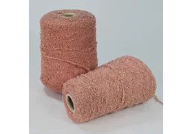 Букле: 90% бэби альпака 10% ПА, Art: Baby B2, Gargantu srl, цвет: пыльная роза (меланж), 200 м/100 гр. (5721)