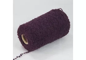 Букле: 90% бэби альпака 10% ПА, Art: Baby B2, Gargantu srl, цвет: сливовый, 200 м/100 гр. (5727)