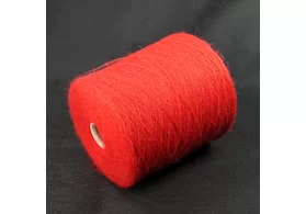 Пряжа 28% кидмохер, 30% акрил, 34% ПА, 8% полиэстер, Art: Plancton, Alpes, цвет: красный, 700 м/100 гр. (5383)